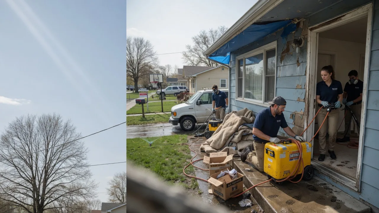 Basement Flood Cleanup in Arnoldsburg, WV near me